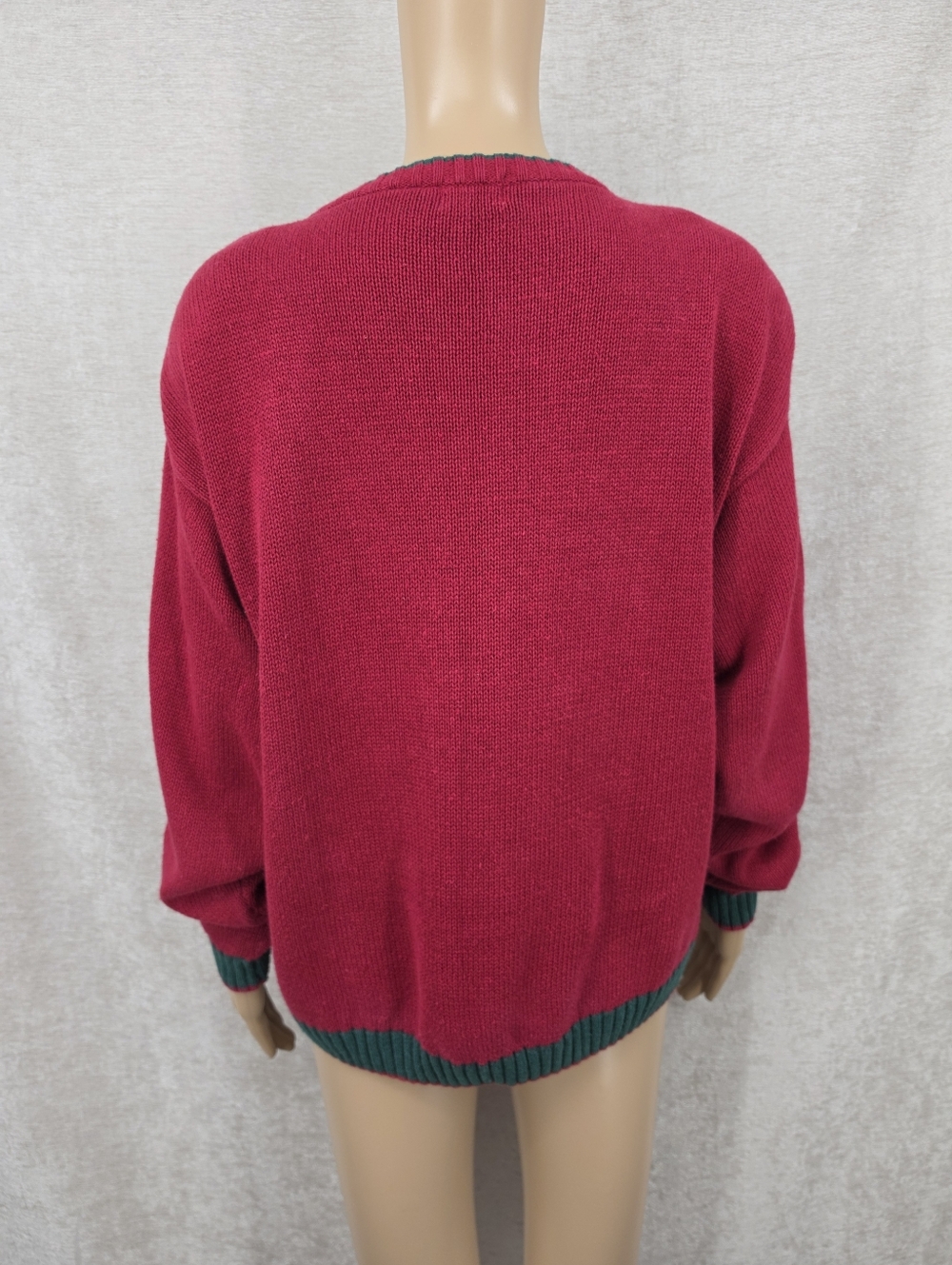 Lucia Vintage Farm Orchard 2D Knit Crewneck Sweater Novelty Fall - Picture 10 of 14